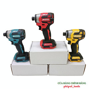 Thân máy chuyên vít 173, có 4 chế độ, chân pin phổ thông, chỉnh tốc PHIPOL TOOLS - Màu Ngẫu Nhiên - Hàng Chính Hãng