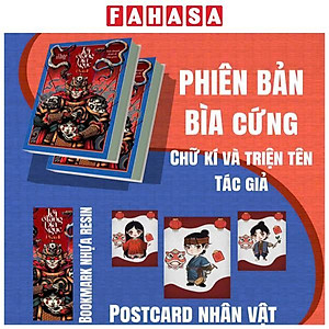 Sách - Tết Ở Làng Địa Ngục - Tập 2 - U Hồn Tượng Đất - Bìa Cứng - Tặng Kèm Chữ Ký Tác Giả + Bookmark + Set 3 Postcard Nhân Vật