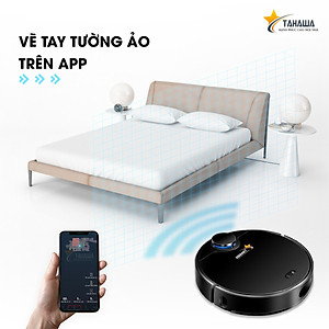 Robot hút bụi TAHAWA TH-06 PLUS Robo hút bụi lau nhà  với các tính năng nổi bật và hiện đại. Tiết kiệm thời gian và công sức khi sử dụng riêng biệt từng chế độ robot hút bụi lau nhà thông minh 3 in 1 hút, quét, ,lau. Bảo hành chính hãng 2 năm