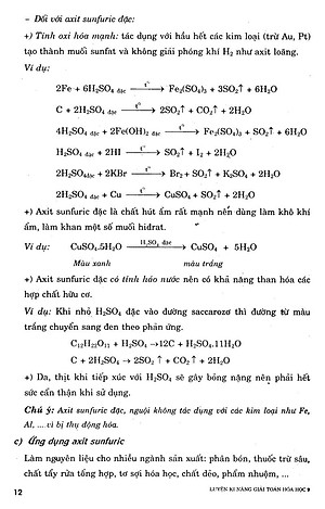 Sách Luyện Kỹ Năng Giải Toán Hóa Học 9