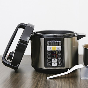 Nồi Áp Suất Điện Tử Philips HD2136 (5 Lít) - Hàng Chính Hãng
