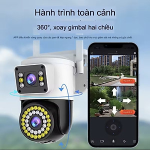 Camera Yoosee WiFi 2 Mắt Siêu Nét - Xem 2 Màn Hình Cùng Lúc - Hàng Chính Hãng
