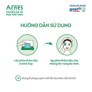 Phim Thấm Dầu Acnes Oil Remover Film 50 Tờ