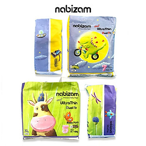 Tã/Bỉm Quần Nabizam UltraThin Nội Địa Hàn Cao Cấp Size XL Cho Bé Từ 11-16kg, 26 miếng