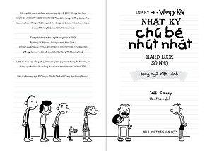 Nhật Ký Chú Bé Nhút Nhát song ngữ Việt Anh Tập 8 Số Nhọ