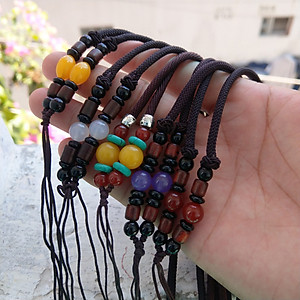 Combo 5 dây chuyền đeo cổ vải dù ( giao màu ngẫu nhiên) -  T027