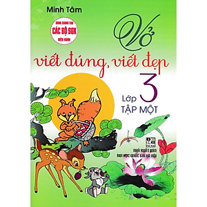 Sách - Combo Vở Viết Đúng, Viết Đẹp Lớp 3 (Dùng Chung Cho Các Bộ SGK Hiện Hành, Bộ 2 Cuốn)