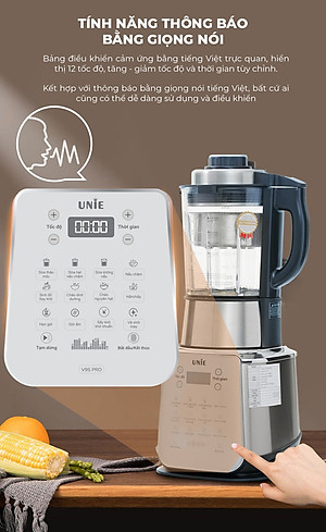 Máy Làm Sữa Hạt Unie V9s Pro Phiên Bản Cao Cấp 2024 - Hàng Chính Hãng