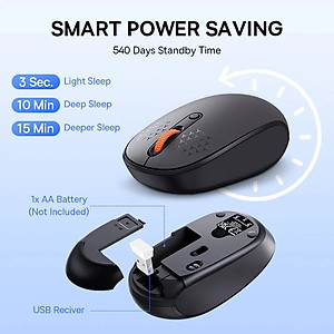 Chuột Máy Tính Kết Nối Wireless CN-Baseus F01A Wireless Mouse (Hàng chính hãng)