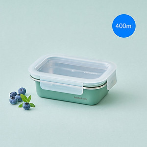 Hộp đựng thực phẩm bằng thép không gỉ LocknLock Color Coated STS Container nhiều dung tích