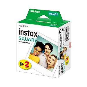 Film Instax Square Viền Trắng - Giấy in ảnh vuông cho máy chụp lấy liền Instax Square - Hàng Chính Hãng