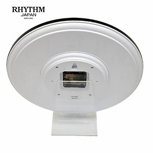 Đồng hồ treo tường Nhật Bản Rhythm CMG580NR02 – Kích Thước 33.8 x 4.0cm, 810g, vỏ nhựa cao cấp, Dùng PIN.