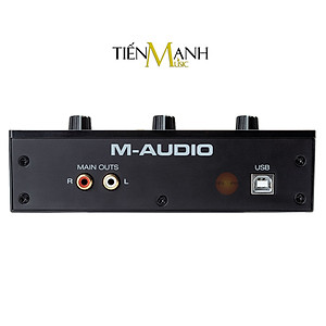 Soundcard M-audio M-Track Solo Bộ Thu Âm, Livestream MAudio MTrack Audio Sound Card M Track Hàng Chính Hãng - Kèm Móng Gẩy DreamMaker