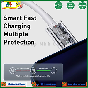 Cáp sạc nhanh siêu bền IP 20W Baseus Superior Series Fast Charging Data Cable Type-C to iP PD (480Mbps)-Hỗ trợ sạc nhanh PD 20W dành cho iPhone 12 / PD 18W dành cho iP11/ iP XS Max- Hàng chính hãng