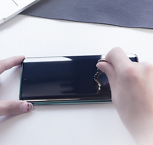 Tấm dán kính cường lực Full keo UV cho Samsung Galaxy S20 / S20+ / S20 Ultra - Màu trong suốt - Hàng chính hãng