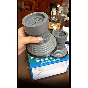 Bộ 4 Chân Chống Rung Máy Giặt Thiết Kế Tăng Giảm Chiều Cao Đế Cao Su Chống Rung Chống Trượt