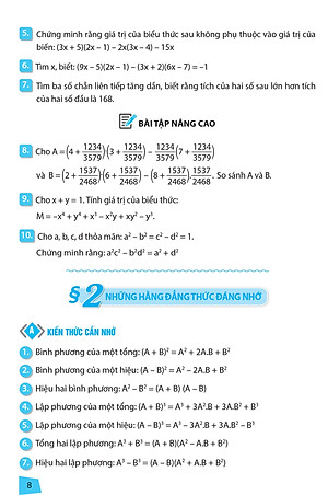 Sách Rèn Kĩ Năng Học Tốt Toán 8