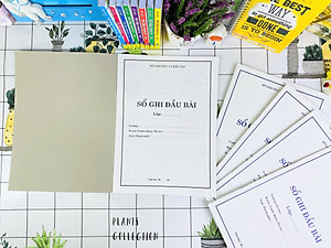 Sách ND - Combo 5 cuốn Sổ ghi đầu bài Tiểu học (B11)