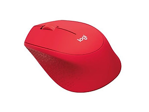 Chuột không dây LOGITECH M331 Red Cổng USB - Hàng chính hãng