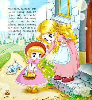 Sách Ngày Xửa Ngày Xưa - Cô Bé Quàng Khăn Đỏ