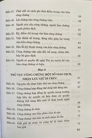 Luật Công Chứng Năm 2024