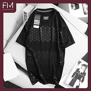 Áo thun nam cổ tròn tay ngắn, chất thun lạnh mềm mát, thấm hút mồ hôi, thoải mái vận động – FORMEN SHOP – FMTY002