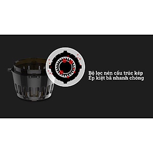 [HÀNG CHÍNH HÃNG] Máy Ép Chậm Hurom H100S