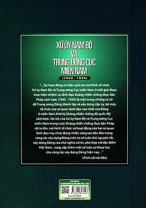 Sách Xứ Ủy Nam Bộ Và Trung Ương Cục Miền Nam (1945 – 1954)