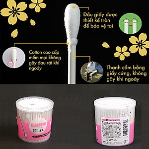 Combo 02 Hộp tăm bông lấy ráy tai Seiwa Pro 200P - Nhập khẩu Nhật Bản