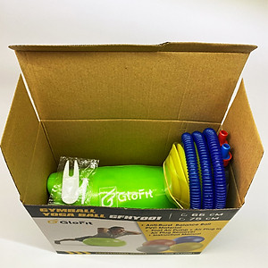 BÓNG TẬP GYM YOGA GLOFIT-GFY001 MÀU XANH LÁ