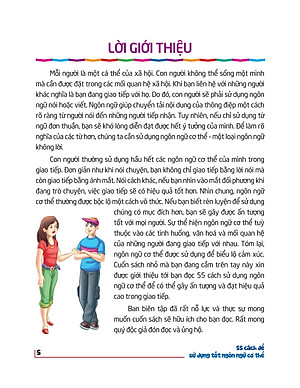 Sách 55 Cách Để Sử Dụng Tốt Ngôn Ngữ Cơ Thể