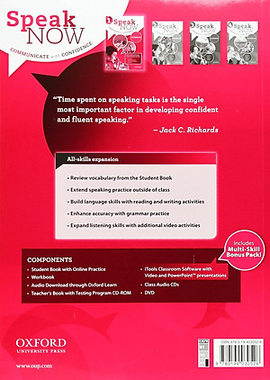 Sách Speak Now 1 Workbook