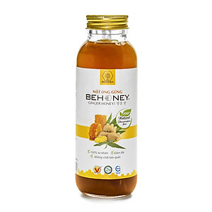 MẬT ONG GỪNG BEHONEY 420GR
