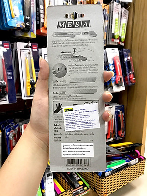 Dao Rọc Giấy Mesa PL-300 - Xám Đen