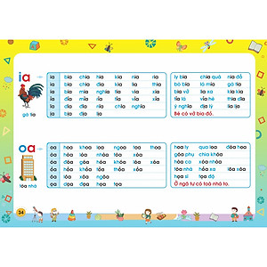 Sách - Tập Đánh Vần Tiếng Việt Theo Sơ Đồ Tư Duy Phiên Bản Mới Nhất 5.0