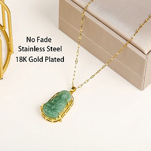 Dây chuyền mặt phật ngọc