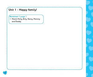 Happy Hearts US 2 Activity Book