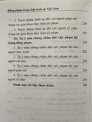 Đồng Phạm Trong Luật Hình Sự Việt Nam