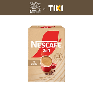 Cà phê hòa tan NESCAFÉ 3in1 Vị Kem Sữa