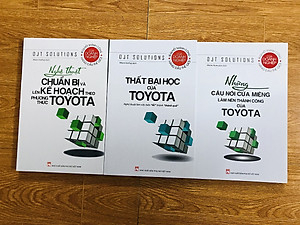 Combo sách Toyota - Trọn bộ 11 cuốn - Bí quyết thành công của doanh nghiệp hàng đầu thế giới (PN-MK)