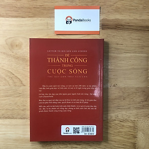 Sách Để Thành Công Trong Cuộc Sống - Thư Gửi Con Trai Của Cha