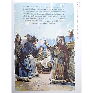 Sách Lịch Sử Việt Nam Bằng Tranh: Chiến Thắng Quân Nguyên Mông Lần 2 (Bản Màu)
