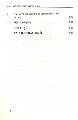 Lịch Sử Giao Thông Vận Tải Việt Nam Từ Năm 1945 Đến Năm 1975 (Sách chuyên khảo)