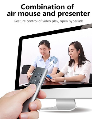 Bút trình chiếu không dây KNORWAY N95 SPOTLIGHT, Tia laser kỹ thuật số cao cấp - Hàng nhập khẩu