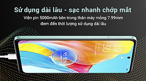 Điện thoại OPPO A58 6GB/128GB , Sạc nhanh 33W - Hàng Chính Hãng