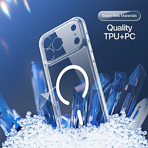 Ốp Lưng Sạc Từ Tính Chống Ố Vàng Dành Cho iPhone 17 Pro Max / 17 Pro / 17 Air / iPhone 17, DUX DUCIS Clin Mag Series_ Hàng chính hãng