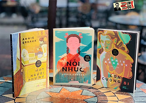 Combo 3 cuốn sách của Annie Ernaux - Tác Giả Đoạt Giải Nobel Văn Chương Năm 2022: Nỗi Nhục – Cơn Cuồng Si – Một Người Phụ Nữ