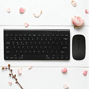 Bộ Bàn phím không dây mini K908 - đa kết nối bluetooth 5.0 + Usb wireless 2.4G cho máy tính laptop điện thoại