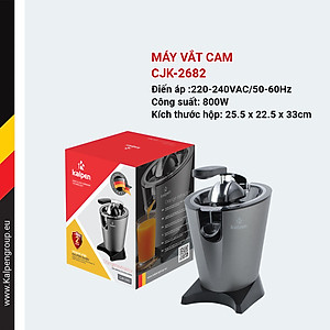 Máy vắt cam Kalpen Đức CJK-2682 công suất 800W - Hàng chính hãng