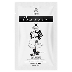 Cà Phê Classic Hòa Tan Trung Nguyên Legend – Bịch 50 Gói – Cà Phê Sữa Đậm Đà, Chuẩn Gu Việt